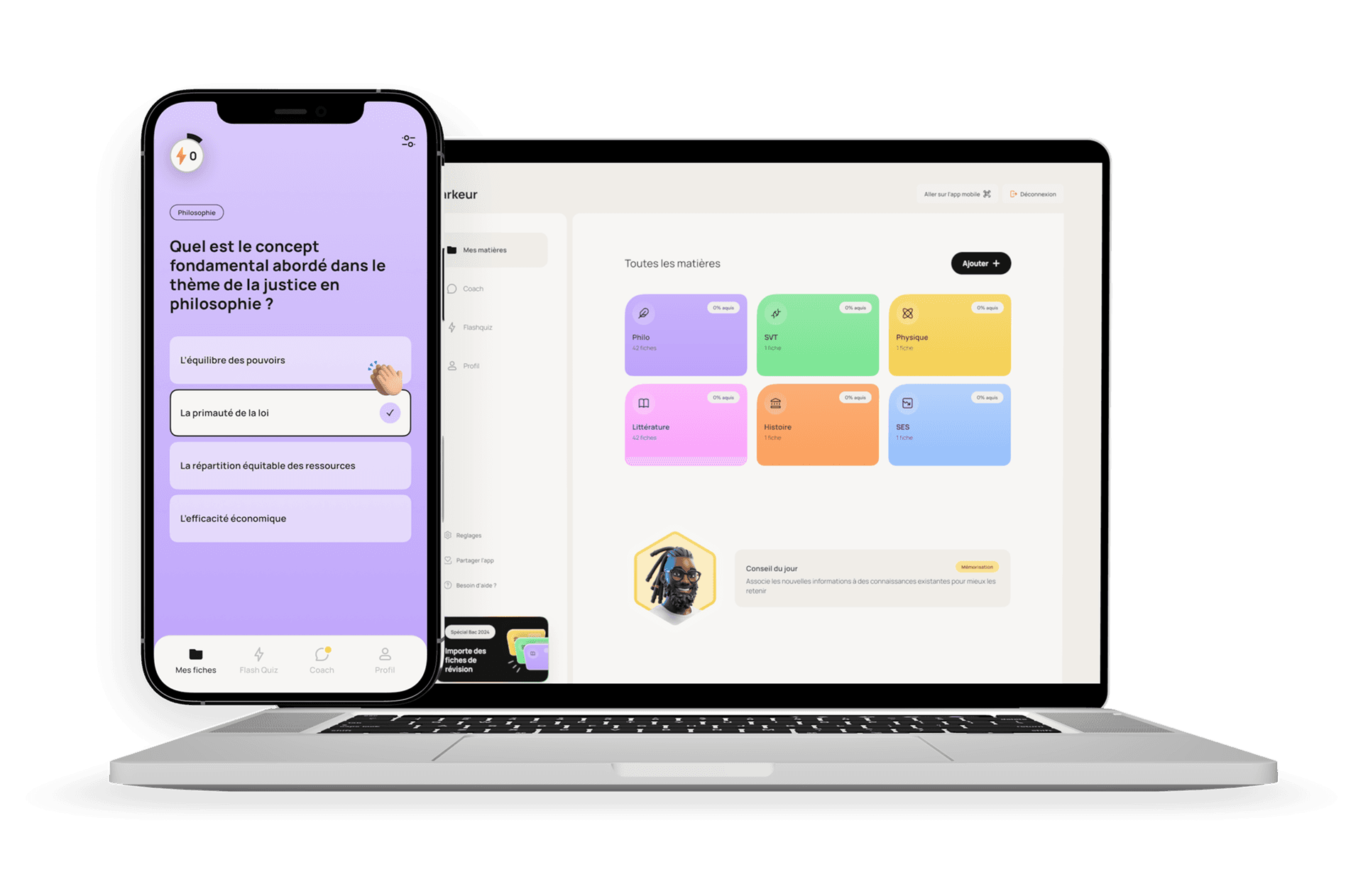 mac iphone parkeur mockup